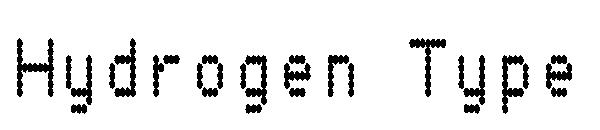 Hydrogen Type字体