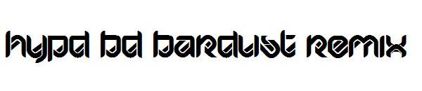 HYPD BD Bardust Remix字体