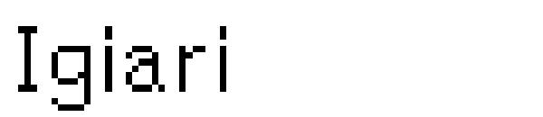 Igiari字体