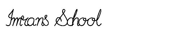 Imrans School字体