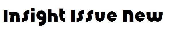 Insight Issue New字体