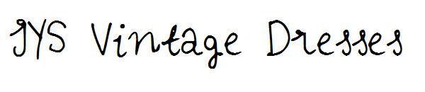 IYS Vintage Dresses字体