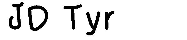 JD Tyr字体