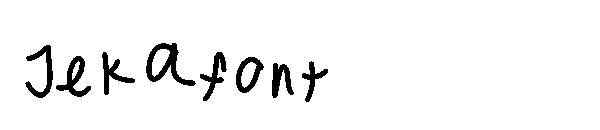 Jekafont字体