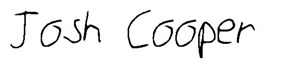 Josh Cooper字体