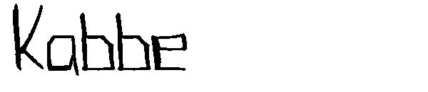 Kabbe字体