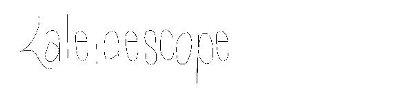 Kaleidescope字体