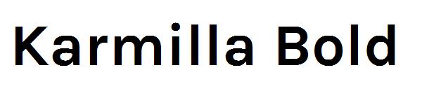 Karmilla Bold字体