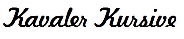 Kavaler Kursive字体