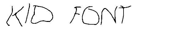 Kid Font字体