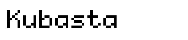 Kubasta字体