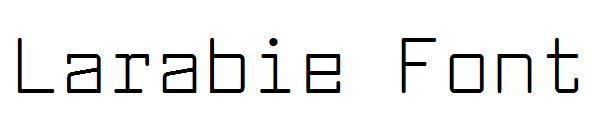 Larabie Font字体