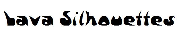 Lava Silhouettes字体