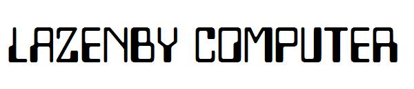 Lazenby Computer字体