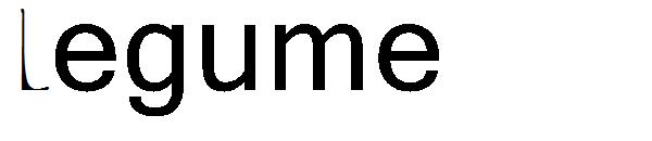 Legume字体