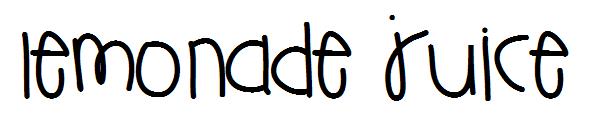 Lemonade Juice字体