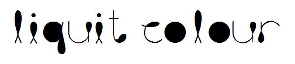 Liquit Colour字体