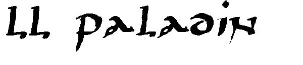 LL Paladin字体
