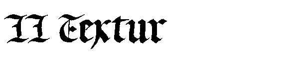 LL Textur字体
