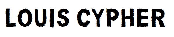 Louis Cypher字体