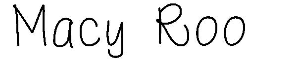 Macy Roo字体