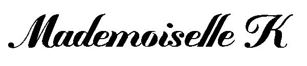 Mademoiselle K字体