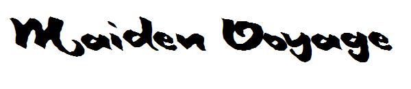 Maiden Voyage字体
