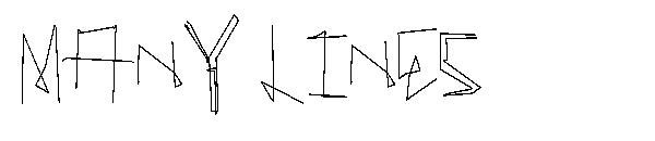 Many Lines字体