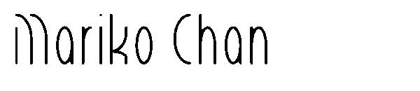Mariko Chan字体