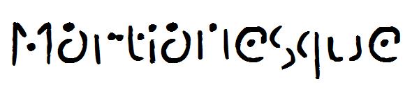 Martianesque字体