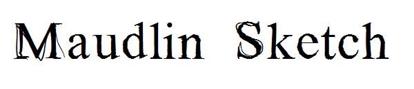 Maudlin Sketch字体