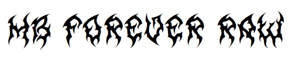 MB Forever Raw字体