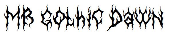 MB Gothic Dawn字体