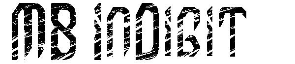 MB InDigit字体