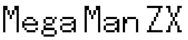 Mega Man ZX字体