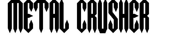 Metal Crusher字体