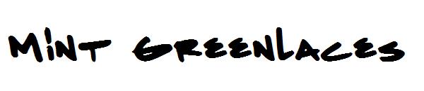 Mint Greenlaces字体
