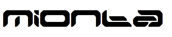 Mionta字体