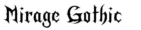 Mirage Gothic字体