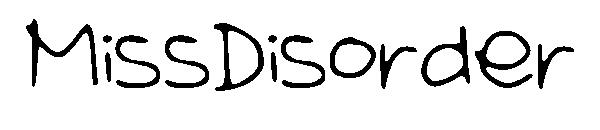 MissDisorder字体
