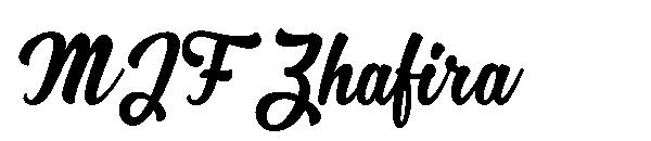MJF Zhafira字体