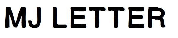 MJ Letter字体