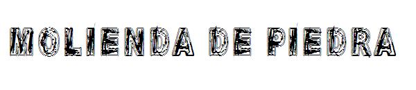 Molienda de piedra字体