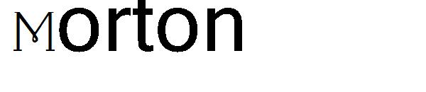Morton字体