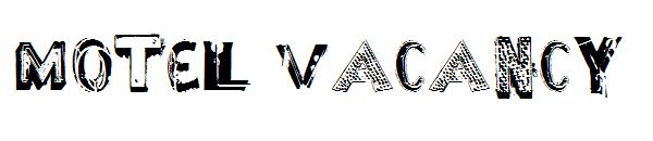 Motel Vacancy字体
