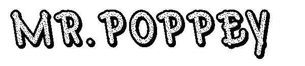 Mr.Poppey字体
