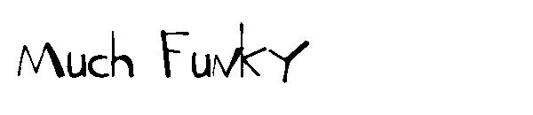 Much Funky字体