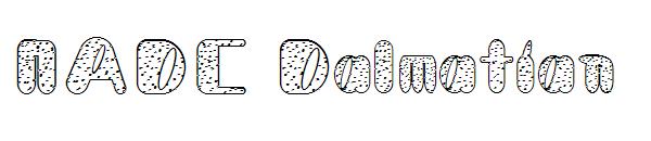 NADC Dalmatian字体