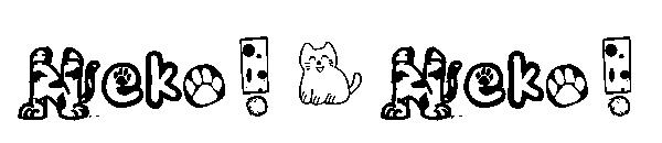 Neko! Neko!字体
