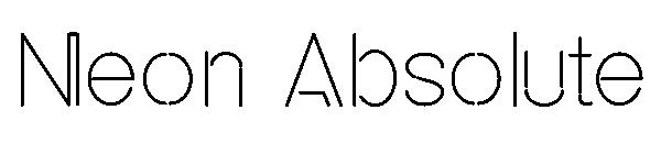 Neon Absolute字体